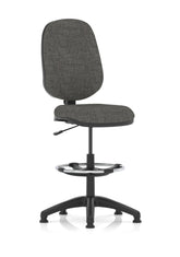 Eclipse Plus I Charcoal Chair With Hi Rise Kit KC0240 DD